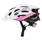 Meteor, MV29 drizzle, kask ochronny, biały/różowy, rozmiar 61-63 cm