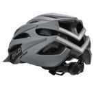 Meteor, Ovlo, kask rowerowy, szary, rozmiar M, 55-58 cm
