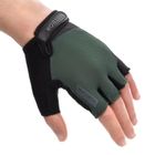 Meteor, rękawiczki rowerowe, MX52, rozmiar S, czarny/zielony