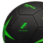 Meteor, Spin, piłka nożna, czarno-zielona, rozmiar 5