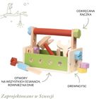 Micki, narzędzia drewniane w skrzynce, 25 elementów