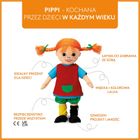 Micki, Pippi Pończoszanka, lalka szmaciana, 20 cm