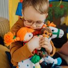 Micki, Pippi Pończoszanka, małpka Pan Nilsson, maskotka, 16 cm