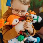 Micki, Pippi Pończoszanka, małpka Pan Nilsson, maskotka, 23 cm