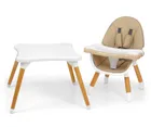 Milly Mally, Malmo, krzesełko do karmienia 2w1, beige