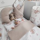 MimiNu, Lili, worek na zabawki, pudrowy róż