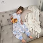 MimiNu, Piloci, śpiworek letni z nogawkami, błękitny, TOG 0.5, rozmiar M, 2-6 lat