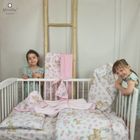 MimiNu, Sarenki, kocyk minky, różowy, 75-100 cm