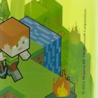 Minecraft, butelka plastikowa na wodę, ecozen, 430 ml