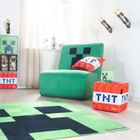 Minecraft, Creeper, dywan, 120-120 cm
