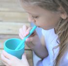 Minikoioi, Girl, słomki silikonowe, 4 szt.