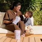 Miniland, Dreamland & CRVSH, termos na jedzenie z 2 pojemnikami hermetycznymi, wiewiórki, 700 ml