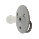 Mininor, smoczek silikonowy, Grey Seal, 0m+, 2 szt.