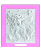 Mirage Hobby, Wypukła Malowanka, zestaw kreatywny do malowania, Jednorożec Słońce