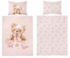 Miś, 2-częściowy komplet pościeli dziecięcej, 90-120 cm