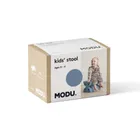Modu, Kids Stool, sensoryczny blok piankowy, zestaw uzupełniający do klocków aktywizujących, Deep Blue/Sky Blue