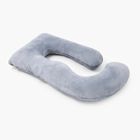 Momcozy, PP101, poduszka ciążowa w kształcie litery U, szara