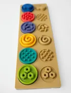 Mom's Care, Kółeczka XL, puzzle sensoryczne