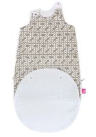 Motherhood, Classics Beżowy 2023, Zip-A Round, śpiworek muślinowy 2w1, TOG 0.5, 3-18 m