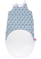 Motherhood, Classics Niebieski 2023, Zip-A Round, śpiworek muślinowy, TOG 0.5, 2w1, 3-18 m