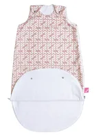 Motherhood, Classics Różowy 2023, Zip-A-Round, śpiworek letni 2w1, TOG 1, 3-18m