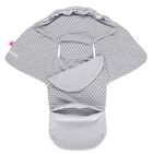 Motherhood, Classics Szary, otulacz samochodowy ze zintegrowanym kocykiem