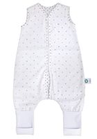 Motherhood, ECO Kropeczki Szare, śpiworek muślinowy z nogawkami, TOG 1, 18-30m