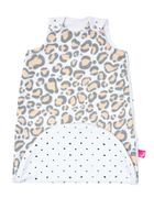 Motherhood, Ocelot Łososiowy, Zip-A-Round, śpiworek muślinowy 2w1, TOG 0.5, 3-18 m