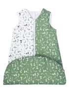 Motherhood, ocieplany śpiworek, 2w1, TOG 3, zielone listki, 3-18m