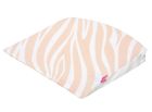 Motherhood, poduszka klin, mała, zebra łososiowa