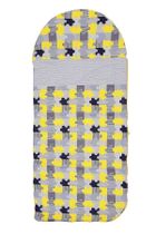 Motherhood, śpiworek przedszkolaka, puzzle szaro-żółte