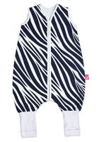 Motherhood, Zebra Niebieska, śpiworek letni z nogawkami, TOG 1, 12-18m