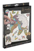 Moxy, jednorożec, puzzle drewniane