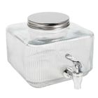 Mplco, słój z kranikiem, szklany, 3l