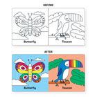 Mudpuppy, magiczna książeczka do kąpieli, Tęczowa dżungla