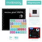 Mudpuppy, naklejka magnetyczna, tablica kredowa 123