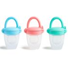 Munchkin, gryzak silikonowy do podawania pokarmu, różowy