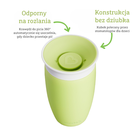 Munchkin, Miracle 360°, kubek, zielony, 296 ml