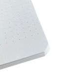 Narcissus, zeszyt A5, 56 kartek, kropki, szary, 1 szt.