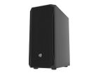 Natec, Fury Shobo SH4 RGB Midi Tower, obudowa komputerowa z oknem, czarna