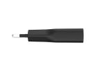 Natec, ładowarka sieciowa, RIBERA GAN SLIM 1X USB-A + 1X USB-C, 20W, czarna
