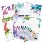 Nebulous Stars, Mystery, kreatywna kolorowanka z flamastrami