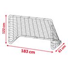 Neo-Sport, Bramka do piłki nożnej 183 x 122 x 61cm NS-492 czarna