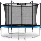 Neo-Sport, trampolina ogrodowa z siatką wewnętrzną i drabinką, 10ft/312 cm