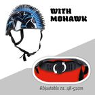 No Fear, kask ochronny, mohawk, rozmiar 48-52, black/blue