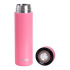 N'oveen, butelka termiczna LED, Pink Mat, 280 ml