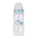 Nuk, First Choice, butelka, wieloryb, 3m+, 300 ml