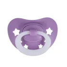 Nuk, First Choice, Night, smoczek uspokajający, fioletowy, 6-18m, 2 szt.