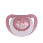 Nuk, First Choice, smoczek uspokajający, królik i owca, 0-6m, 2 szt.