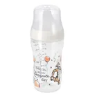 Nuk, Kubuś Puchatek, Perfect Match, butelka, silikonowy smoczek, rozmiar M, 260 ml